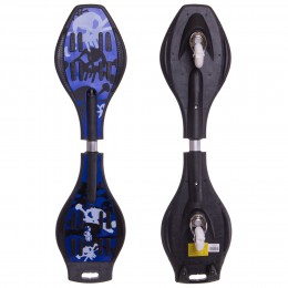 Скейтборд RipStik роллерсерф Sport Trade SK-3558 черный-синий