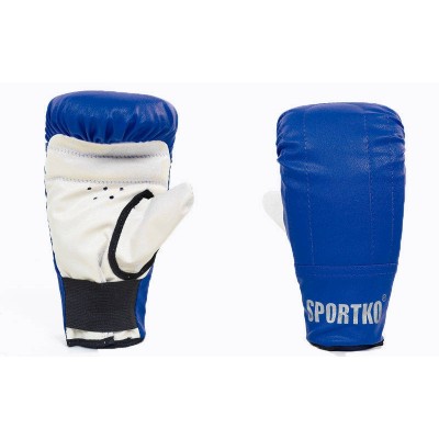 Снарядные перчатки Кожвинил SPORTKO UR PD-3-B(L) (р-р L, синий)