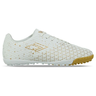 Сороконожки футбольные DIFFERENT SPORT SG-301307-1 размер 40-45 белый-золотой
