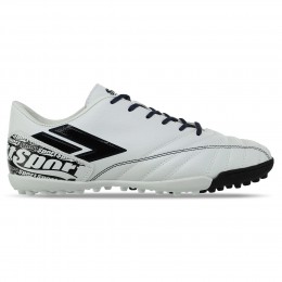 Сороконожки футбольные DIFFERENT SPORT SG-301312-1 размер 40-45 белый-черный