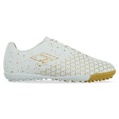 Сороконожки футбольные DIFFERENT SPORT SG-600638-1 размер 35-39 белый-золотой