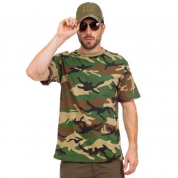 Тактическая футболка TY-0357 L-2XL камуфляж