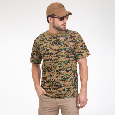 Тактическая футболка TY-0359 L-2XL камуфляж