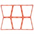 Тренировочная напольная сетка трапециевидная Agility Grid C-1413 49x49x30см цвета в ассортименте