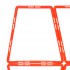 Тренировочная напольная сетка трапециевидная Agility Grid C-1413 49x49x30см цвета в ассортименте