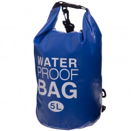 Водонепроницаемый гермомешок Waterproof Bag TY-6878-5 5л цвета в ассортименте