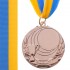 Заготовка медали спортивной с лентой PLUCK d-5см C-4844 (металл, 25g, 1-золото, 2-серебро, 3-бронза)