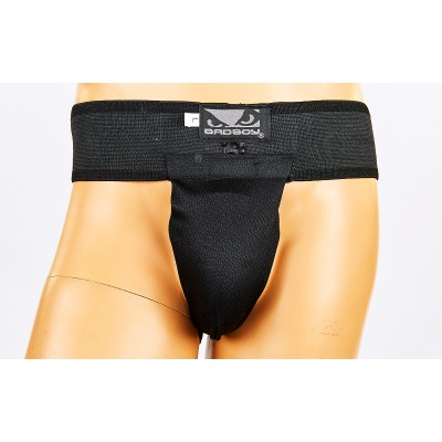 Защита для паха мужская (ракушка) BAD BOY VL-6613 (вкладыш-пластмасса, р-р S-XL, черный)