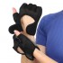 Перчатки для фитнеса HARD TOUCH FG-9529 S-XL черные - идеальный выбор для тренировок
