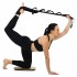 Лента для растяжки STRETCHING STRAP EZOUS I-01 (8 петель, черная)