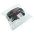 Лента для растяжки STRETCHING STRAP EZOUS I-01 (8 петель, черная)