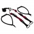 Петли тренировочные EZOUS SUSPENSION STRAP (rip 60) F45 модель P-07 черный-фиолетовый Петли тренировочные EZOUS SUSPENSION STRAP (rip 60) F45 модель P-07 черный-фиолетовый