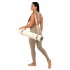 Ремень-стяжка для переноски коврика BLOOM YOGA MAT STRAP LB7084 коричневый