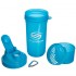 Шейкер для спортивного питания SMART SHAKER SLIM FI-5054 400+100мл с отсеком для протеина