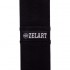Резинка тканевая для упражнений Zelart LOOP BANDS FI-7200-BK L (159кг) черный-серый