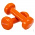 Гантели для фитнеса виниловые Zelart Beauty TA-5225-1 (2шт по 0.5кг) 1кг