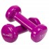 Гантели для фитнеса виниловые Zelart Beauty TA-5225-1 (2шт по 0.5кг) 1кг