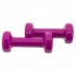 Гантели для фитнеса виниловые Zelart Beauty TA-5225-1 (2шт по 0.5кг) 1кг