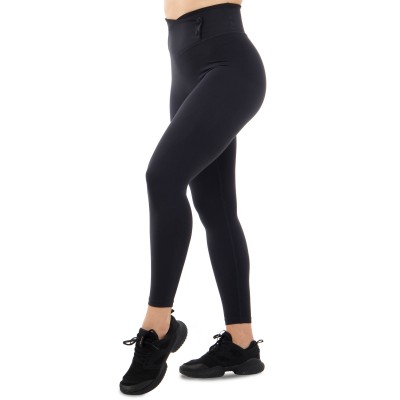 Спортивные женские леггинсы V&X CK137 M-XL черные для активных тренировок