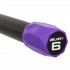 Бодибар Body Bar Zelart FI-4780-6 вес 6кг черный-фиолетовый