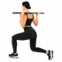 Бодибар Body Bar Zelart FI-4780-6 вес 6кг черный-фиолетовый