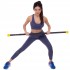 Бодибар Body Bar Zelart FI-1251-5, 5 кг черный-желтый