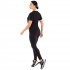 Женская спортивная футболка Joma VERSALLES 901707-100 черный - комфорт и стиль для тренировок Женская спортивная футболка Joma VERSALLES 901707-100 черный - комфорт и стиль для тренировок