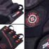 Спортивные кожаные перчатки Zelart SB-161552 для тренировок S-XXL черный