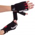 Перчатки для фитнеса и тренировок Zelart SB-161568 S-XXL черный