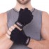 Перчатки для фитнеса Zelart SB-161575 S-XXL черные - идеальный выбор для тренировок