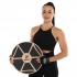 Балансировочный диск деревянный Zelart WOOD BALANCE BOARD FI-9665 39x7,5см черный