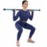 Бодибар Body Bar разборной 3-х секционный Zelart FI-9994-4, 4кг черный-голубой