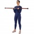 Бодибар Body Bar разборной 3-х секционный Zelart FI-9994-7 вес 7кг черный-красный