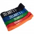 Резина петля для подтягиваний и тренировок Zelart POWER BANDS FI-0889-2 11-29кг красная