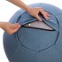Фитбол мяч для фитнеса с чехлом FHAVK FI-1466 ø65см цвета в ассортименте