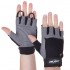 Перчатки для фитнеса и тренировок Zelart SB-161589 S-XXL черный-серый
