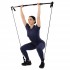 Палка гимнастическая с эспандерами Gym Stick 1,3м для фитнеса