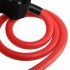 Палка гимнастическая с эспандерами Gym Stick Sport Trade F-931 1,3м черный-красный