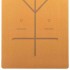 Коврик для йоги Пробковый каучуковый двухслойный Yoga mat Record FI-7156-10 183x61x0.4см коричневый