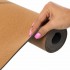 Коврик для йоги Пробковый каучуковый двухслойный Yoga mat Record FI-7156-10 183x61x0.4см коричневый