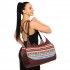 Сумка для йоги KINDFOLK Sport Trade FI-8366-1 оранжево-голубая