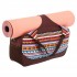 Сумка для йоги KINDFOLK Sport Trade FI-8366-1 оранжево-голубая