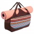 Сумка для йоги KINDFOLK Sport Trade FI-8366-1 оранжево-голубая