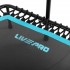 Фитнес батут для джампинга шестиугольный с ручкой LiveUp LP8251 ø135см черный-синий