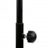 Фитнес батут для джампинга шестиугольный с ручкой LiveUp LP8251 ø135см черный-синий