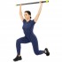 Бодибар Body Bar LiveUp LP8145-3 3кг черный-зеленый