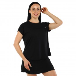 Женская спортивная футболка Joma CORTA CORE 901575-100 S-L черный - идеальный выбор для активных дней