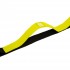 Лента стропа с петлями для растяжки Stretch Strap Record FI-6347 8 петель черный-лимонный