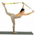 Лента стропа с петлями для растяжки Stretch Strap Record FI-6347 8 петель черный-лимонный