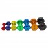 Гантель для фитнеса Zelart TA-2946-7_5LB 3,4кг желтая с TPU покрытием